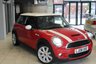 USED 2008 08 MINI HATCH COOPER 1.6 COOPER S 3d 172 BHP HALF BLACK LEATHER SEATS + FULL SERVICE HISTORY + XENONS + AIR CONDITIONING + HEATED SPORT SEATS + RAIN SENSORS + 17 INCH ALLOYS