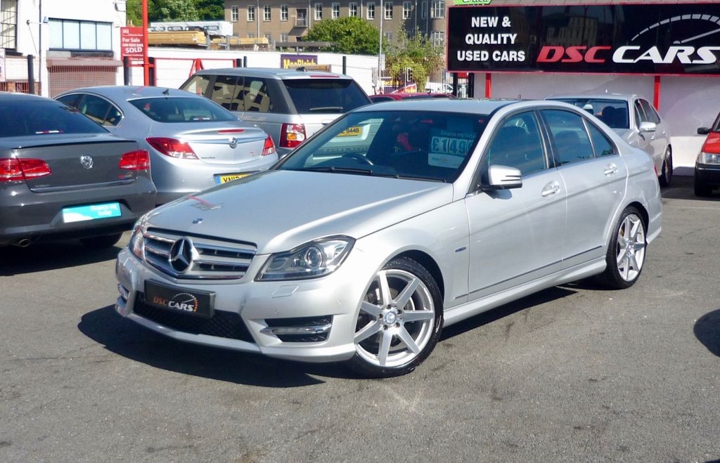 USED 2012 MERCEDES-BENZ C CLASS 2.1 C220 CDI BLUEEFFICIENCY SPORT 4d AUTO 168 BHP AMG SPORT
