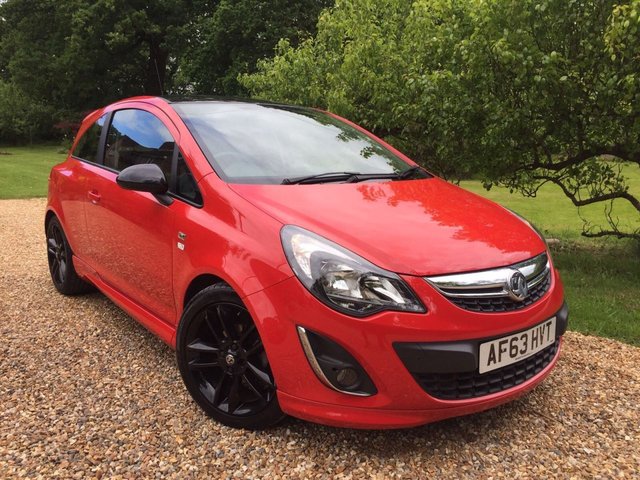 2013 63 Vauxhall Corsa 1.2 LIMITED EDITION 3d 83 BHP