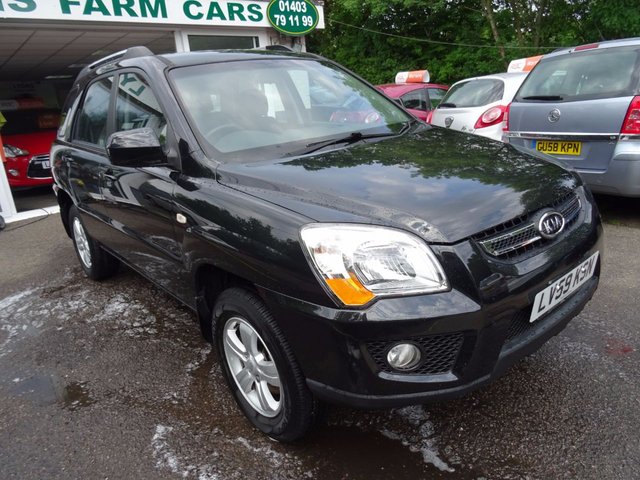2009 59 Kia Sportage 2.0 XE 5d 140 BHP