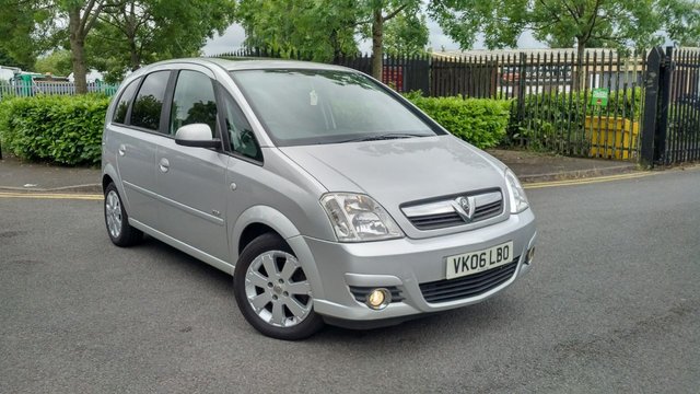 2006 06 Vauxhall Meriva 1.6 DESIGN 16V 5d 100 BHP