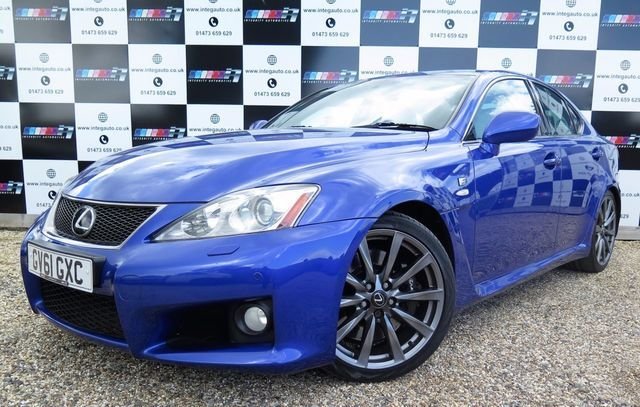 2011 61 Lexus Is 5.0 F 4d AUTO 417 BHP