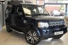 USED 2012 62 LAND ROVER DISCOVERY 3.0 4 SDV6 HSE 5d AUTO 255 BHP 7 FULL BLACK LEATHER SEATS + FULL SERVICE HISTORY + SAT NAV + REVERSE CAMERA + 19 INCH ALLOYS + FRONT AND REAR HEATED SEATS + XENONS + BLUETOOTH