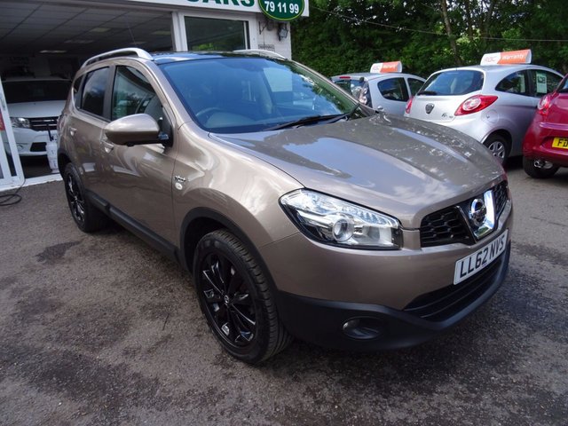 2013 62 Nissan Qashqai 1.6 N-TEC PLUS 5d AUTO 117 BHP