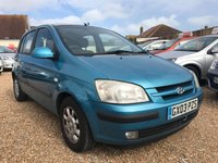 USED 2003 03 HYUNDAI GETZ 1.6 CDX 5d AUTO 104 BHP 5 door small Automatic with new MOT and cambelt