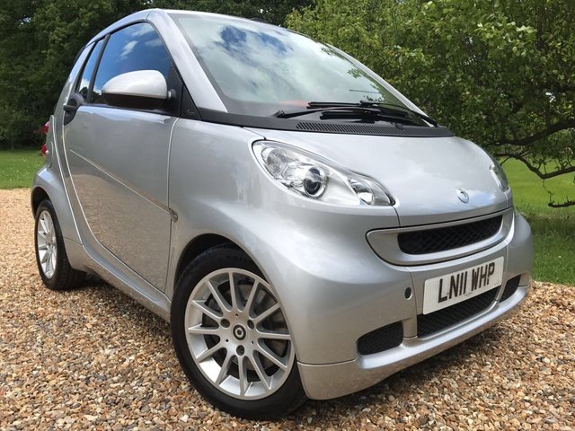 2011 11 Smart Fortwo Cabrio 0.8 PASSION CDI 2d AUTO 54 BHP