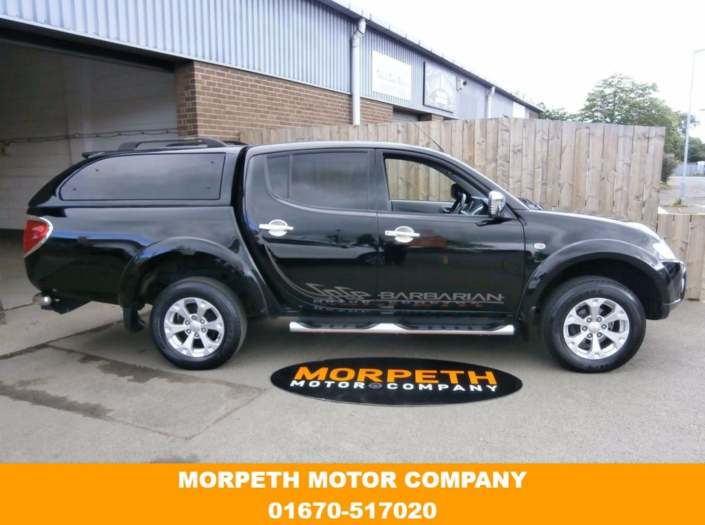 USED 2012 12 MITSUBISHI L200 2.5 DI-D 4X4 BARBARIAN LB DCB 1d 175 BHP 
