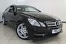 USED 2013 13 MERCEDES-BENZ E CLASS 2.1 E220 CDI BLUEEFFICIENCY SPORT 2DR AUTOMATIC 170 BHP SERVICE HISTORY + HEATED HALF LEATHER SEATS + SAT NAVIGATION + PARKING SENSORS + BLUETOOTH + CRUISE CONTROL + MULTI FUNCTION WHEEL
