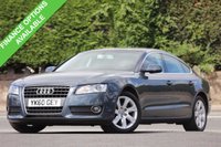 USED 2010 60 AUDI A5 2.0 SPORTBACK TDI SE 5d 168 BHP 1 OWNER, AUDI HISTORY
