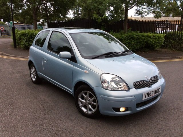2003 53 Toyota Yaris 1.3 T SPIRIT VVT-I 3d 86 BHP