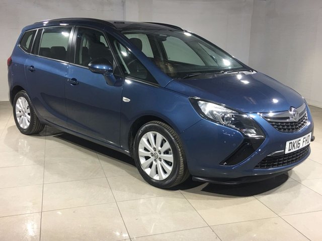 View our Vauxhall Zafira Tourer range