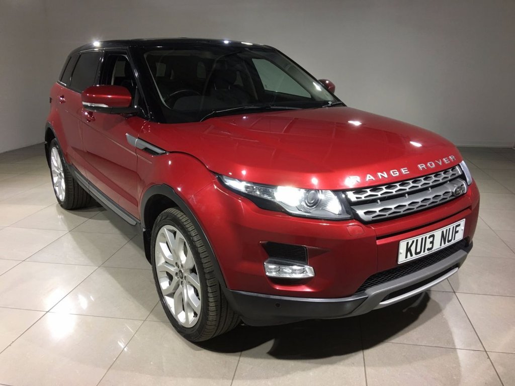 View our LAND ROVER RANGE ROVER EVOQUE