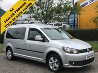USED 2013 13 VOLKSWAGEN CADDY MAXI 1.6TDi C20 LIFE [ W.A.V WHEELCHAIR-DISABLED ] A/Con VQ Delivery T,B,A 