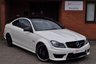 USED 2012 62 MERCEDES-BENZ C CLASS 6.2 C63 AMG 2d AUTO 457 BHP CARBON MIRRORS & SPOILER 125