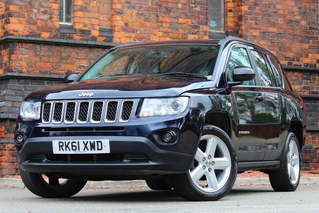 2011 61 Jeep Compass 2.2 CRD Limited Station Wagon 4WD 5dr