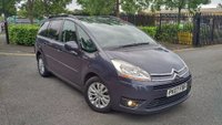 USED 2007 07 CITROEN C4 PICASSO 2.0 GRAND VTR PLUS 16V EGS 5d AUTO 139 BHP 