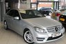 USED 2012 12 MERCEDES-BENZ C CLASS 3.0 C350 CDI BLUEEFFICIENCY AMG SPORT 4d AUTO 262 BHP FULL BLACK LEATHER SEATS + FULL MERCEDES BENZ SERVICE HISTORY + COMMAND SYSTEM + BLUETOOTH + CRUISE CONTROL + HEATED SEATS + 18 INCH ALLOYS + PARKING SENSORS