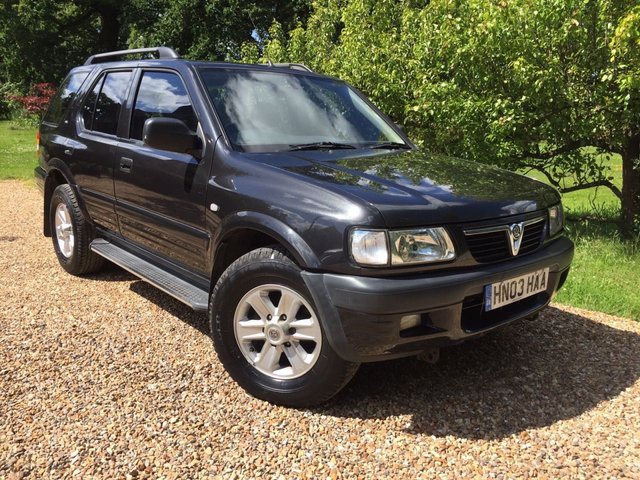 2003 03 Vauxhall Frontera 2.2 OLYMPUS DTI 16V 5d 115 BHP
