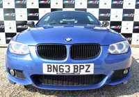 USED 2013 63 BMW 3 SERIES 2.0 320D M SPORT 2d AUTO 181 BHP Fantastic Colour, NAV, Heated Seats