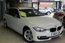 USED 2015 15 BMW 3 SERIES 2.0 320I XDRIVE SPORT TOURING 5d 181 BHP FULL DAKOTA BLACK LEATHER SEATS + SAT NAV + BLUETOOTH + REAR PARKING SENSORS + CRUISE CONTROL + DAB RADIO + 18 INCH ALLOYS + RAIN SENSORS