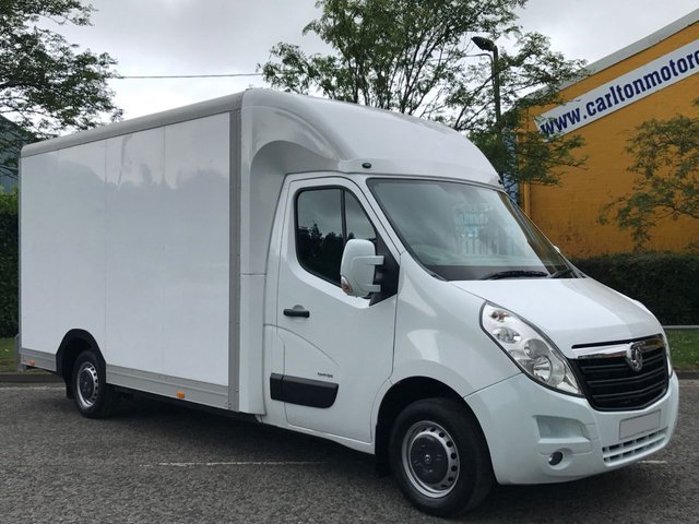 2011 61 Vauxhall Movano F3500 CDTI 125 L3 H1 Low Loader Luton van A/Con  