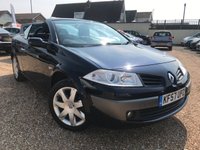USED 2007 57 RENAULT MEGANE 1.6 DYNAMIQUE VVT Convertible 1.6 Petrol Convertible with panoramic roof, climate control AC