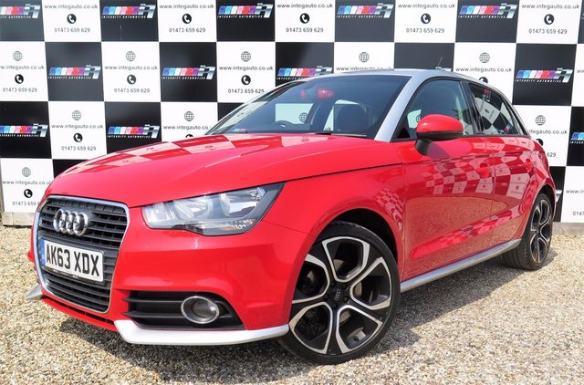 2014 63 Audi A1 1.4 SPORTBACK TFSI CONTRAST EDITION PLUS 5d 122 BHP