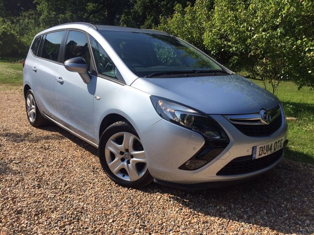 2014 14 Vauxhall Zafira Tourer 1.8 EXCLUSIV 5d 138 BHP