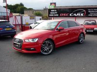 USED 2015 15 AUDI A3 1.6 TDI SPORT 4dr Saloon 109 BHP FREE ROAD TAX FOR LIFE!