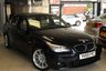 USED 2009 59 BMW 5 SERIES 2.0 520D M SPORT 4d 175 BHP FULL BEIGE LEATHER SEATS + FULL BMW SERVICE HISTORY + BLUETOOTH + PARKING SENSORS + CRUISE CONTROL + HEATED SEATS + 18 INCH ALLOYS