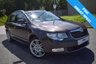 USED 2011 11 SKODA SUPERB 2.0 ELEGANCE TDI CR DSG 5d AUTO 170 BHP FSH! FANTASTIC COLOUR COMBINATION! SAT NAV! CREAM LEATHER! PARK ASSIST! GREAT SPEC!