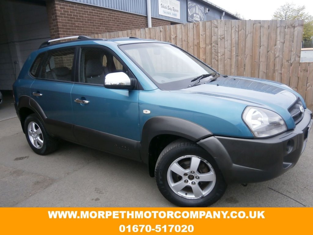 USED 2004 54 HYUNDAI TUCSON 2.0 GSI CRTD 4WD 5d 111 BHP ***RAC WARRANTY***