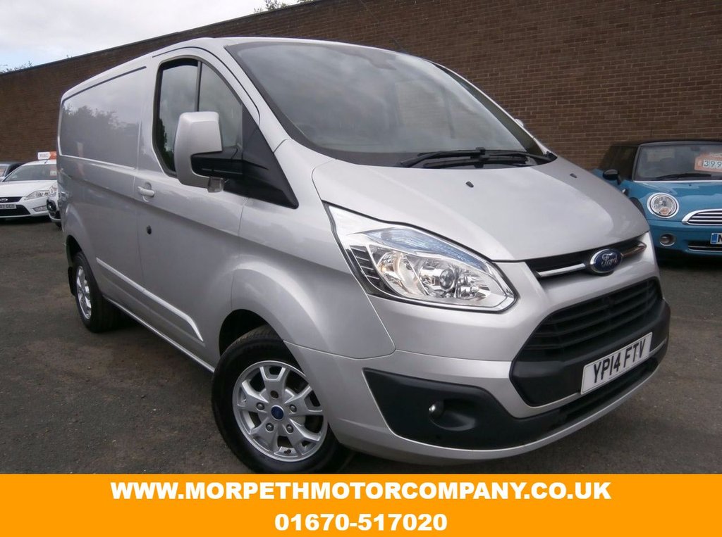 USED 2014 14 FORD TRANSIT CUSTOM 2.2 270 LIMITED LR P/V 1d 124 BHP 