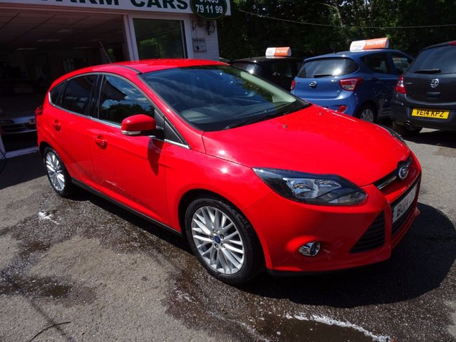 2014 14 Ford Focus 1.0 ZETEC ECOBOOST 5d 124 BHP