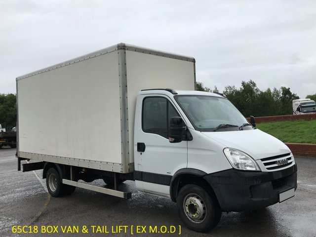2007 07 Iveco-Ford Daily DAILY 65C18 BOX VAN+T/LIFT [ EX M.O.D ] LOW MILEAGE 16.5ft BODY 6500kgs 