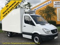 USED 2013 13 MERCEDES-BENZ SPRINTER 313 CDI Refrigerated-Fridge-Chiller Box Lwb van+ Standby Low Mileage Free UK Delivery 