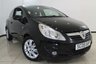 USED 2009 09 VAUXHALL CORSA 1.4 DESIGN 3DR 90 BHP FULL SERVICE HISTORY + HALF LEATHER SEATS + AIR CONDITIONING + MULTI FUNCTION WHEEL + RADIO/CD + ELECTRIC WINDOWS + 16 INCH ALLOY WHEELS