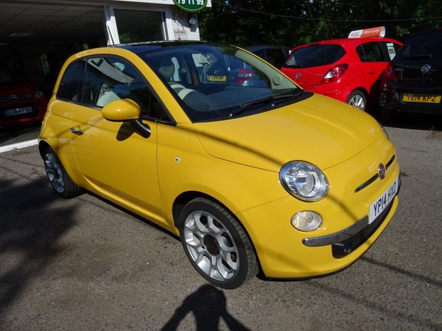 2014 14 Fiat 500 0.9 TWINAIR LOUNGE 3d 85 BHP