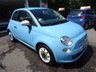 USED 2013 13 FIAT 500 1.2 COLOUR THERAPY 3d 69 BHP Very Low Mileage, Full Service History (Fiat + ourselves), One Previous Owner, Minimum 10 months MOT, Great on fuel! Only &pound;30 Road Tax!