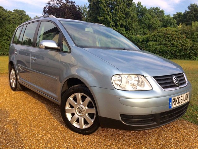 2006 06 Volkswagen Touran 1.9 SE TDI 7 STR 5d 103 BHP