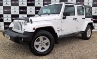 USED 2014 14 JEEP WRANGLER 2.8 SAHARA UNLIMITED CRD 4d AUTO 197 BHP Plenty of Extras, Real Eye Catcher
