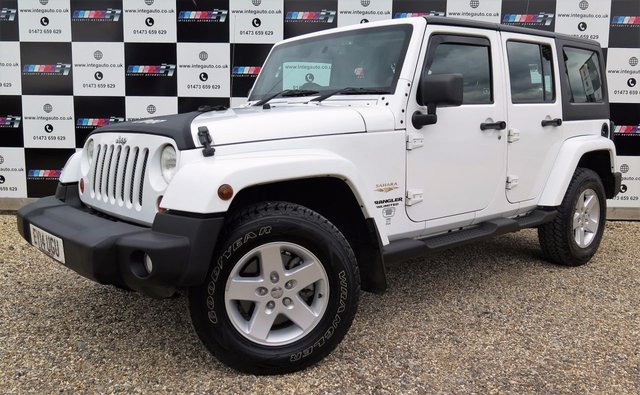 2014 14 Jeep Wrangler 2.8 SAHARA UNLIMITED CRD 4d AUTO 197 BHP