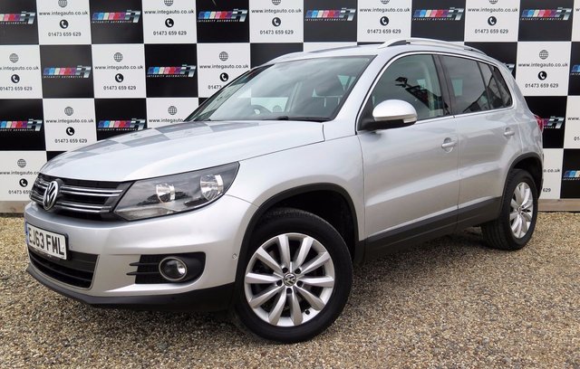 2013 63 Volkswagen Tiguan 2.0 MATCH TDI BLUEMOTION TECH 4MOTION DSG 5d AUTO 139 BHP