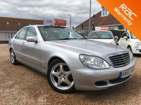 USED 2005 55 MERCEDES-BENZ S CLASS 3.2 S320 CDI SE 4d AUTO 204 BHP Top of The range Mercedes S Class Diesel Automatic