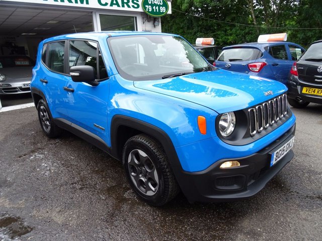 2015 15 Jeep Renegade 1.6 M-JET SPORT 5d 118 BHP