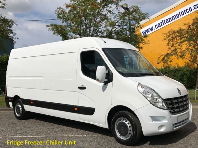 2013 13 Renault Master 2.3 LM35 DCI 125 L3 LWB [ FRIDGE CHILLER ] H2 Van Ex Lease Free UK Delivery 