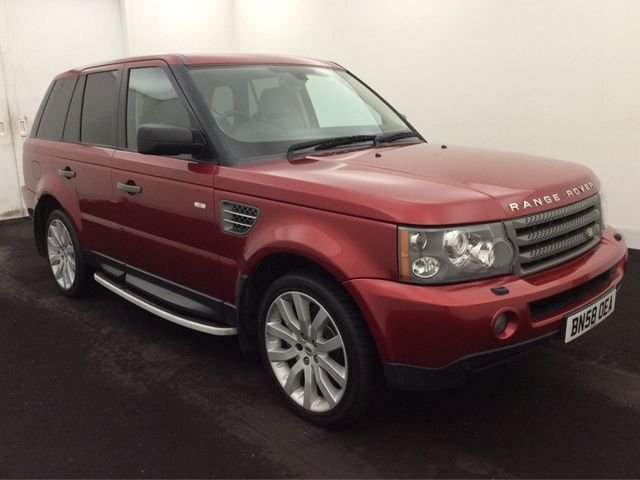 2008 58 Land Rover Range Rover Sport 3.6 TDV8 SPORT HSE 5d AUTO 269 BHP *RARE RIMINI RED METALLIC*