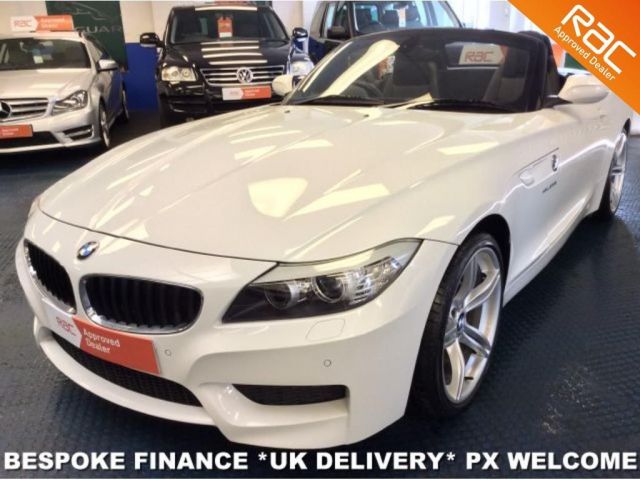 2013 13 BMW Z4 SDRIVE20i M SPORT CONVERTIBLE START STOP WHITE