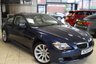 USED 2009 59 BMW 6 SERIES 3.0 635D SPORT 2d AUTO 282 BHP BMW SERVICE HISTORY + FULL CREAM LEATHER SEATS + PRO SAT NAV + SOFT CLOSE DOORS + 19 INCH ALLOYS + BLUETOOTH + HEATED SEATS + CRUISE CONTROL + XENONS + PARKING SENSORS
