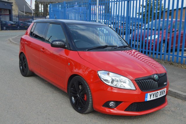 2010 10 Skoda Fabia 1.4 VRS DSG 5d AUTO 180 BHP
